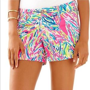 Lilly Pulitzer Palm Reader Callahan shorts 8 euc